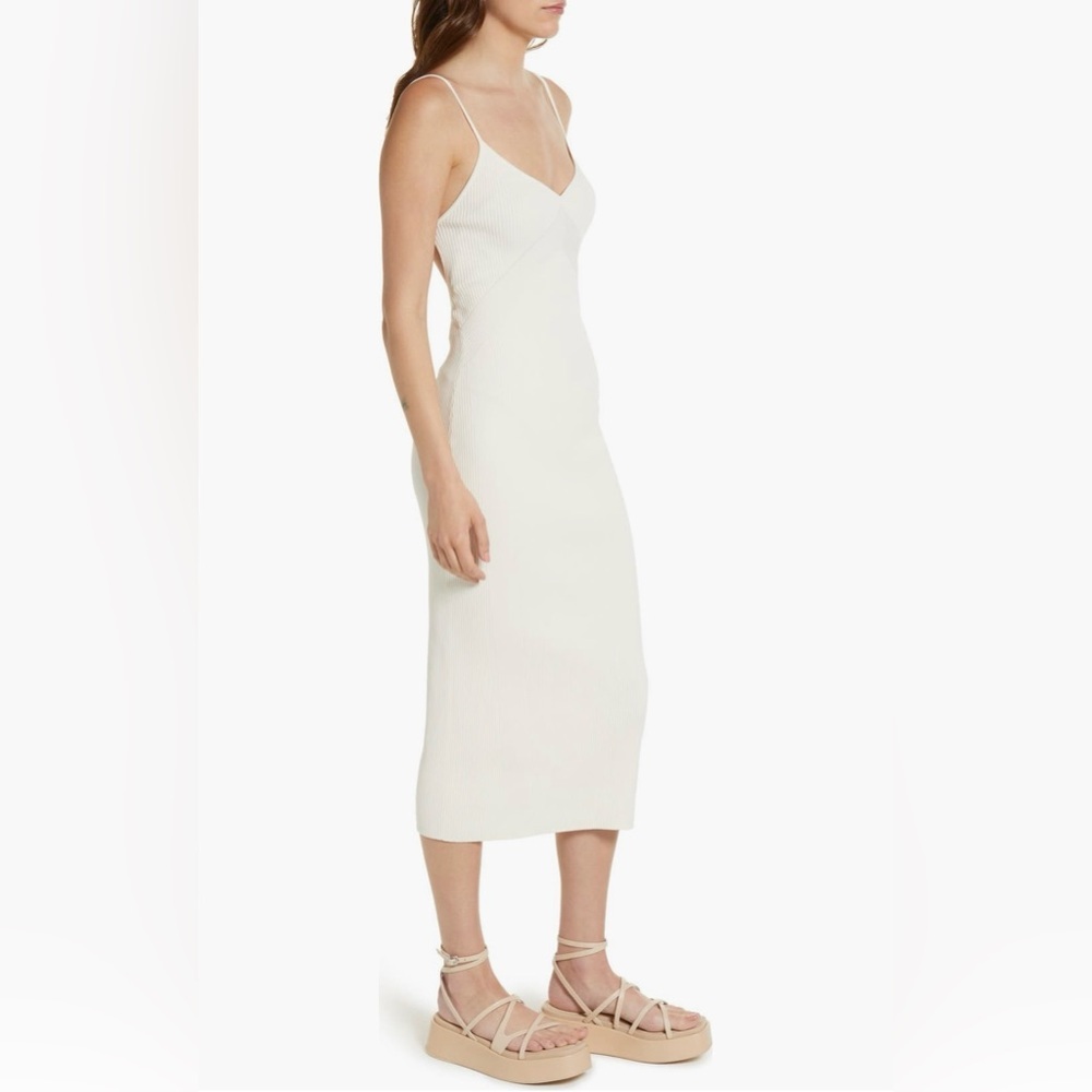 RARE RAG & BONE NWT Asher Ribbed Midi Dress— Size M - Picture 10 of 14